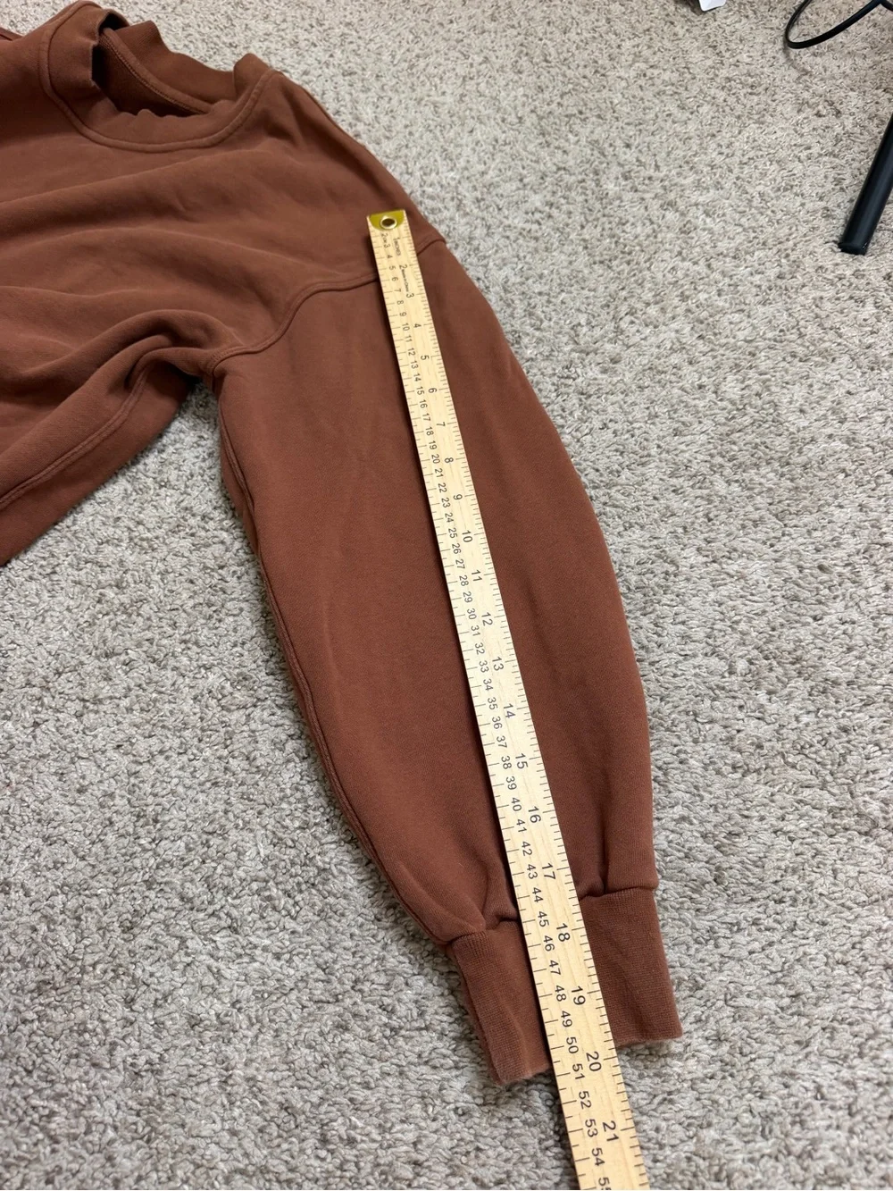 lululemon athletica Women's V-Neck Sweater in Brown